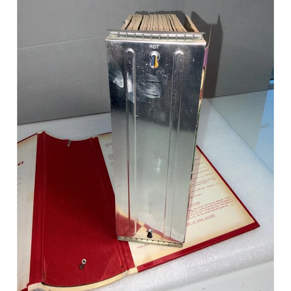 Cooking Magic Step-by-Step Book Binder Cookbook 1956